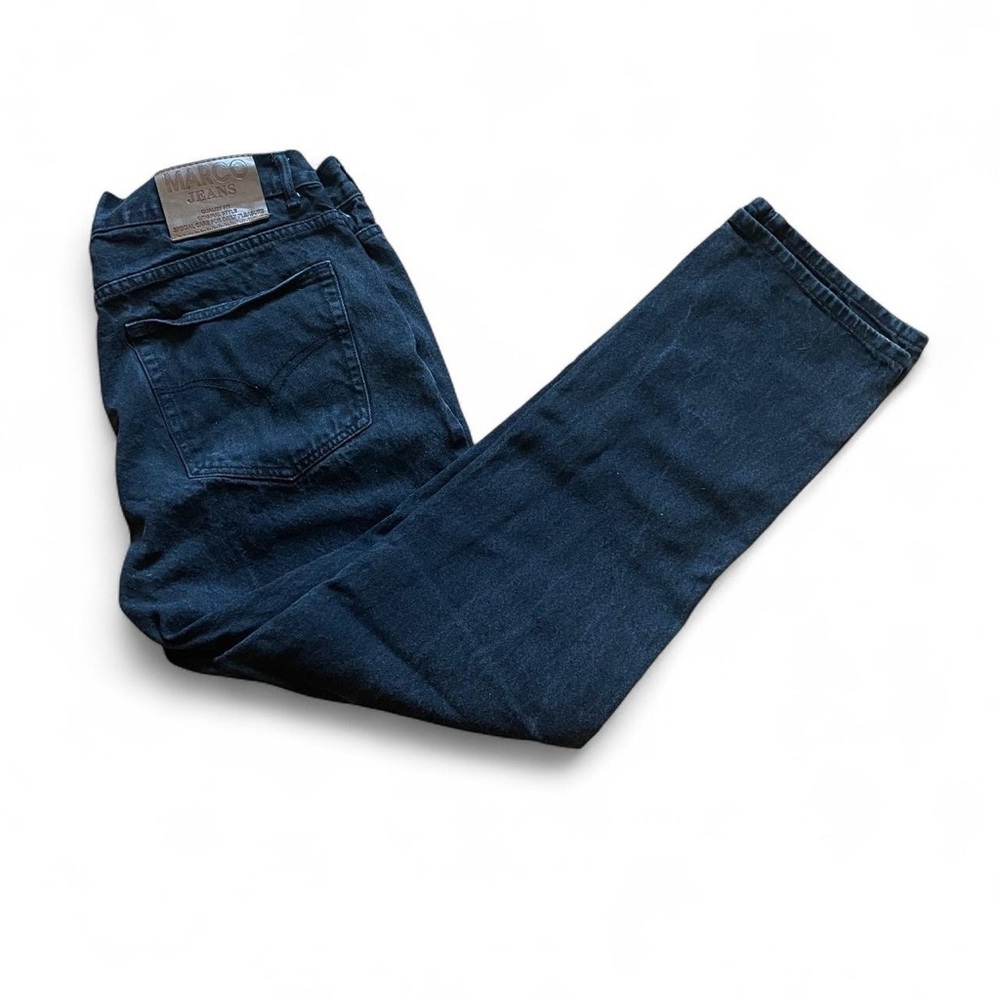 Marco Santi Dark Blue Straight Jeans